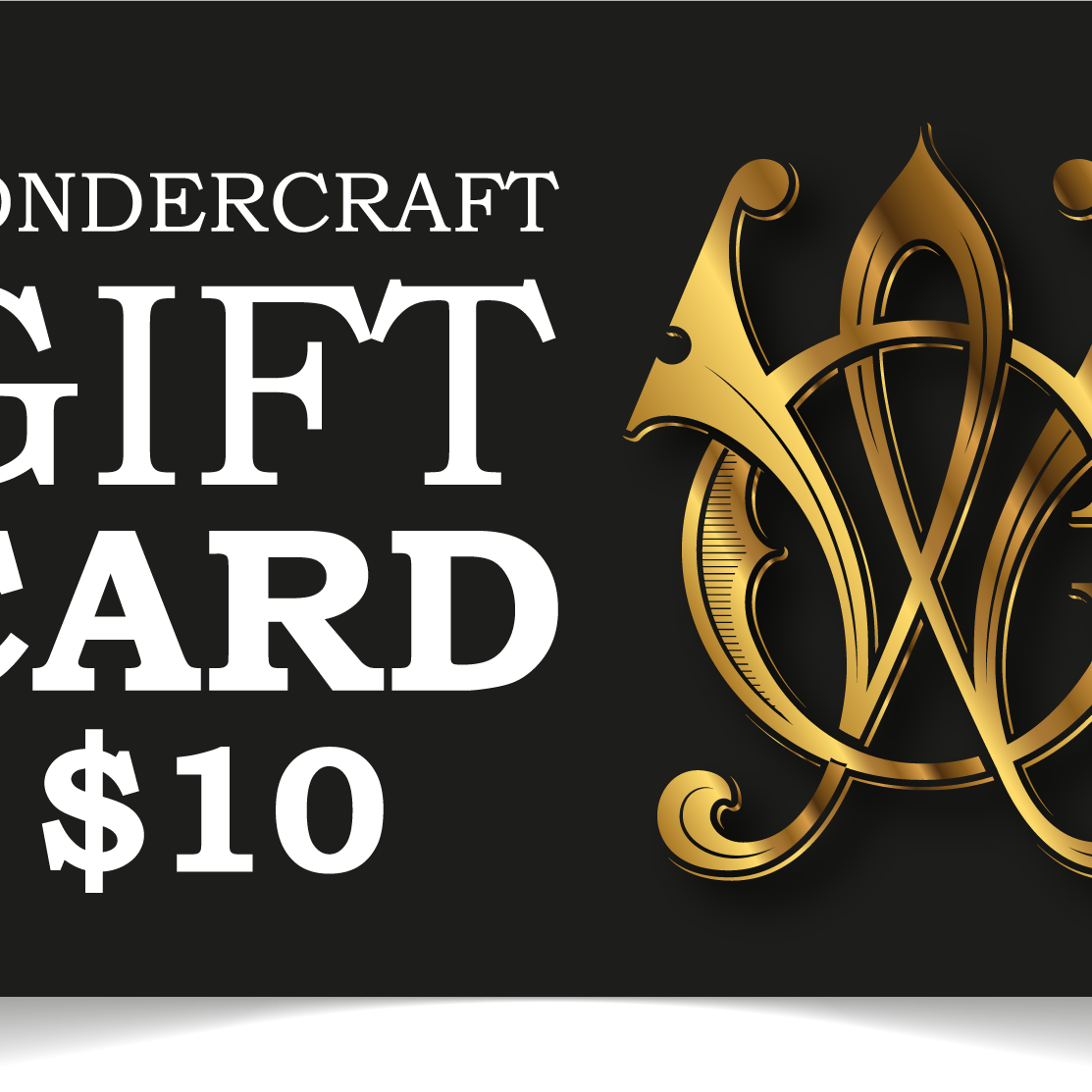 Wondercraft Gift Card-Playing Cards-Wondercraft