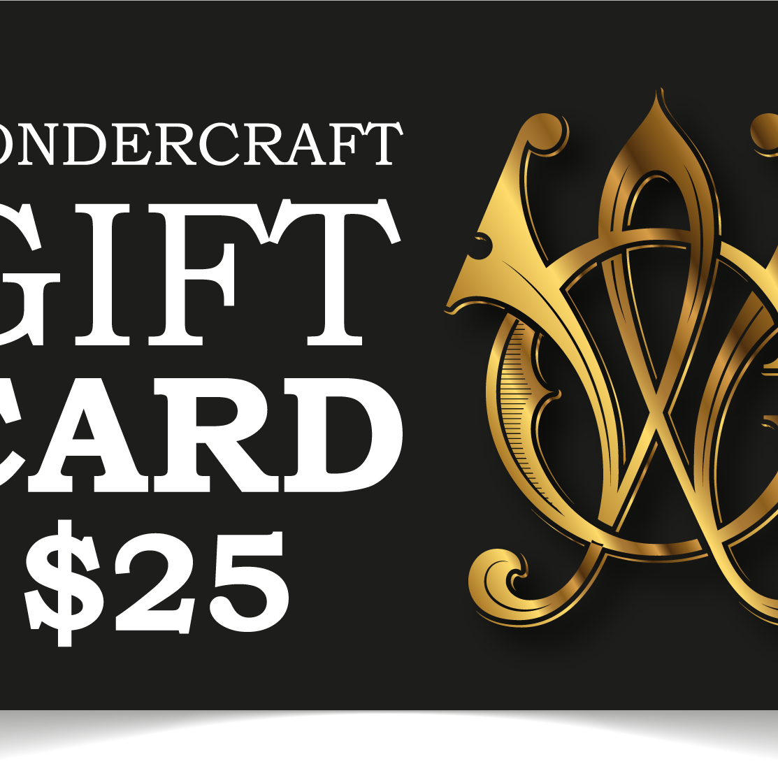 Wondercraft Gift Card-Playing Cards-Wondercraft
