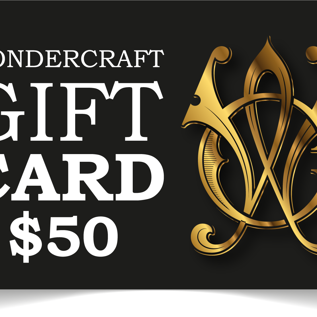Wondercraft Gift Card-Playing Cards-Wondercraft